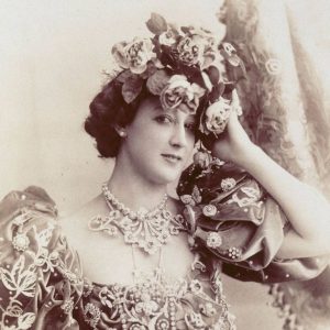 La Belle Otero vers 1890.