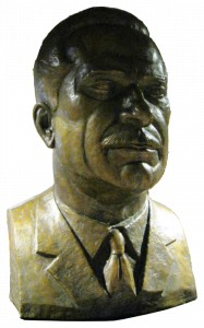 Buste de Daniel Johnson par Paul Lancz